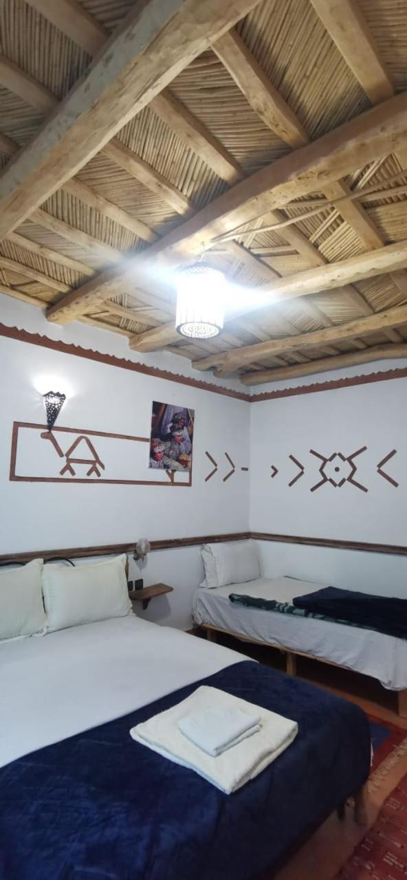 Auberge Des Peupliers Cafe Restaurant Akhendachou n'Ait Ouffi Dış mekan fotoğraf