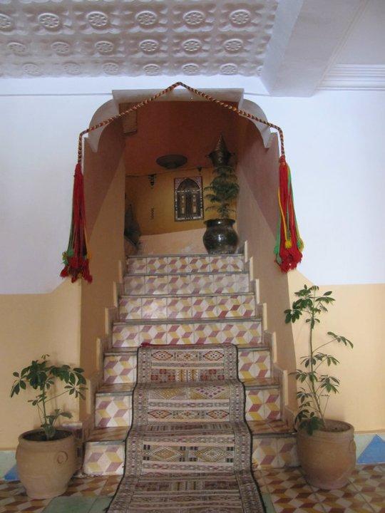Auberge Des Peupliers Cafe Restaurant Akhendachou n'Ait Ouffi Dış mekan fotoğraf
