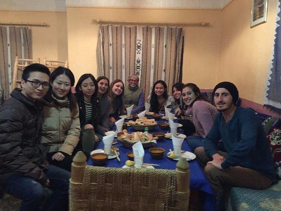 Auberge Des Peupliers Cafe Restaurant Akhendachou n'Ait Ouffi Dış mekan fotoğraf