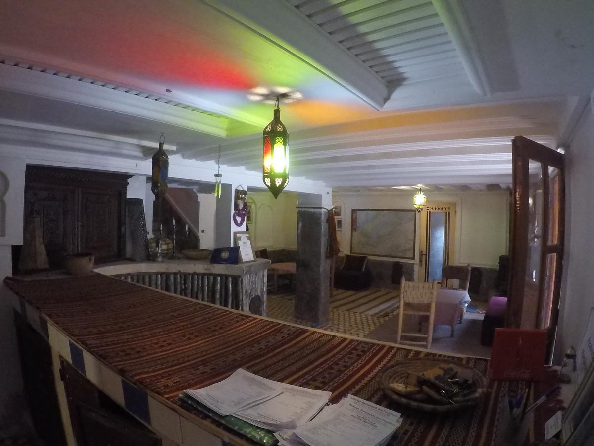 Auberge Des Peupliers Cafe Restaurant Akhendachou n'Ait Ouffi Dış mekan fotoğraf